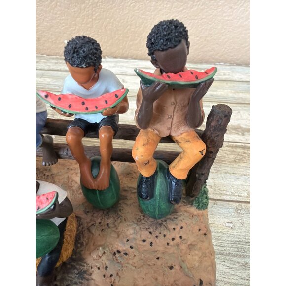 Sass n Class Annie Lee Seeds & Rinds 2004 African American Folk Art Figurine - Picture 11 of 16